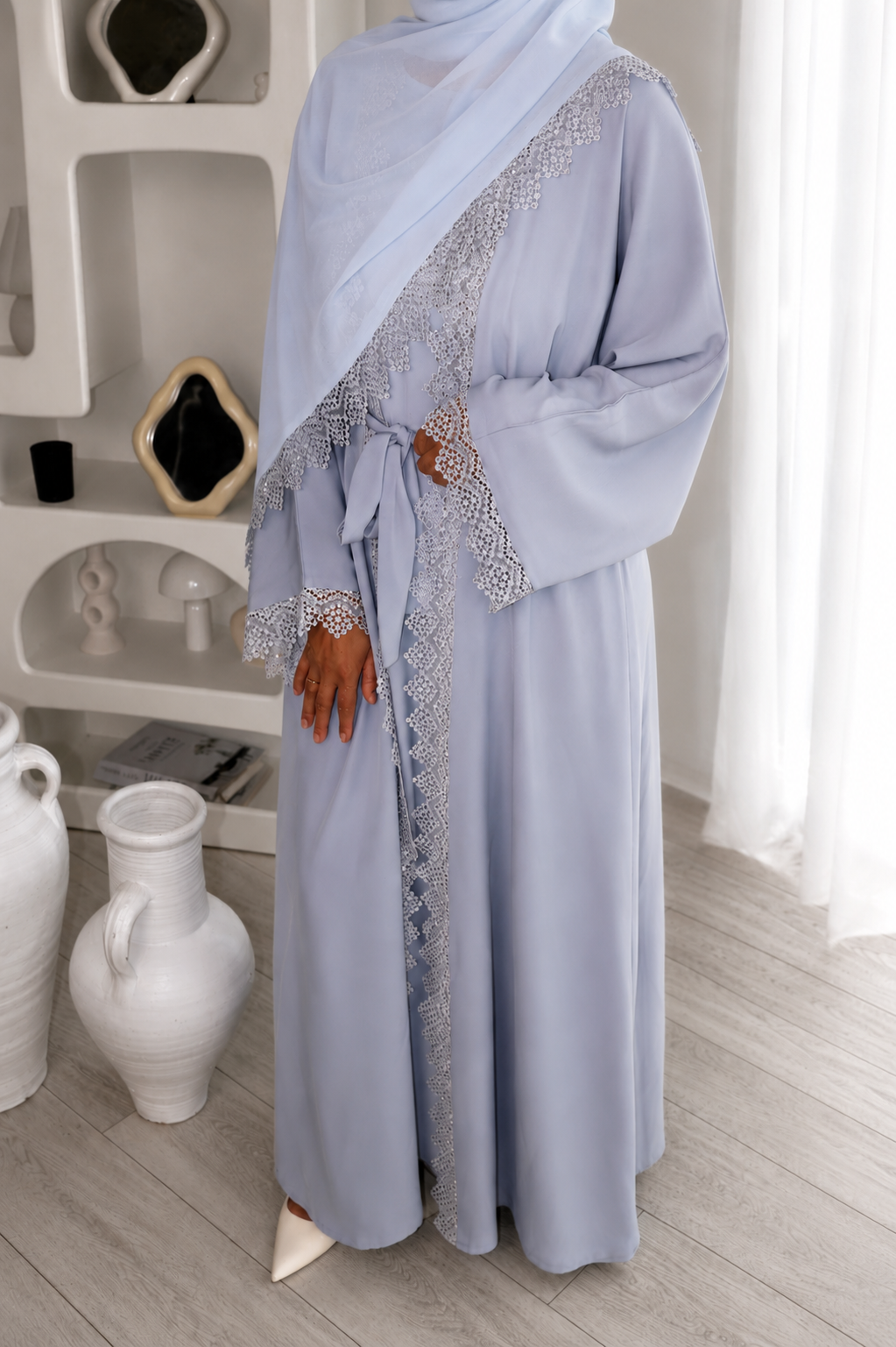 Noire Abaya Set