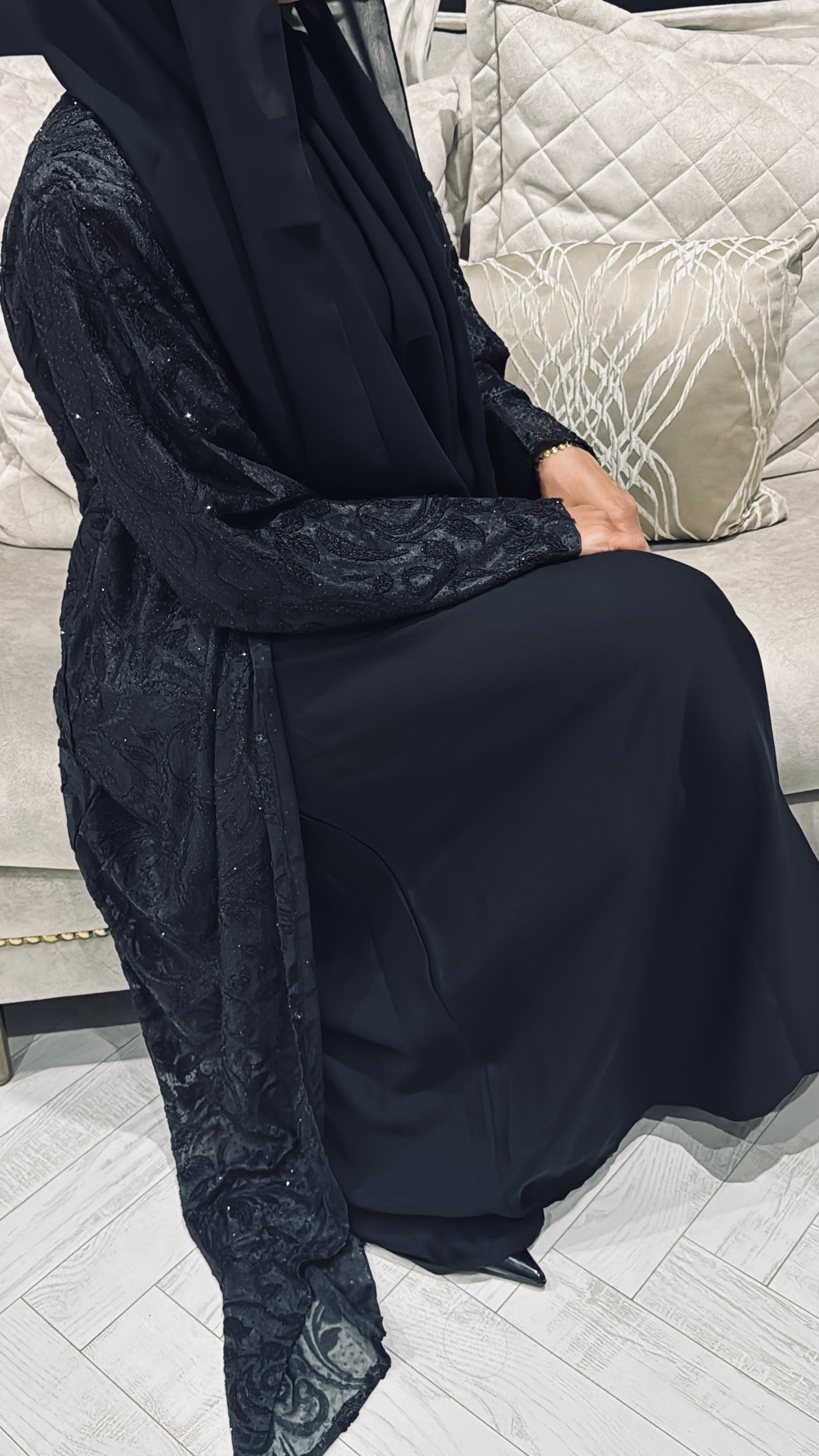 Abaya Orchidée
