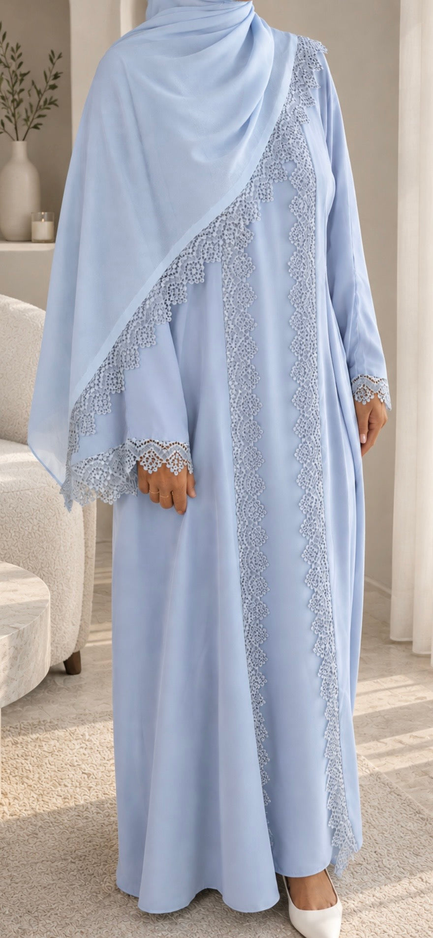 Noire Abaya Set