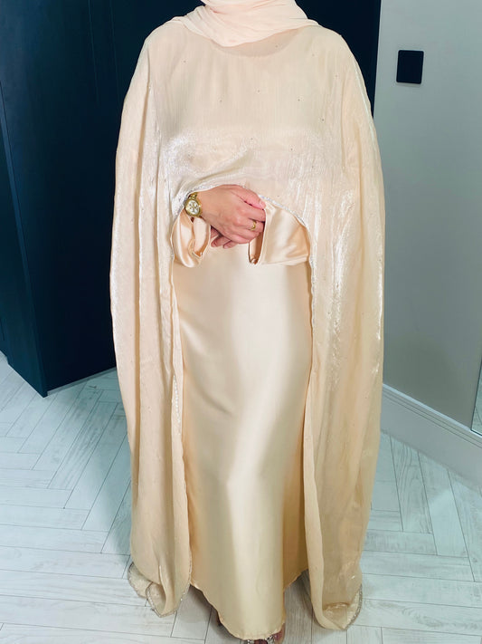 Royal gold Abaya