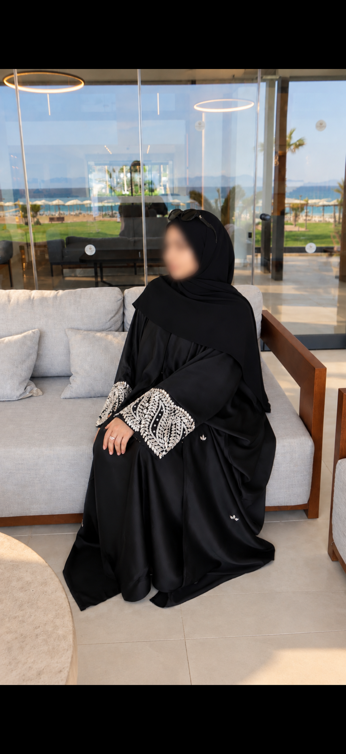Amiiraat Abaya Black