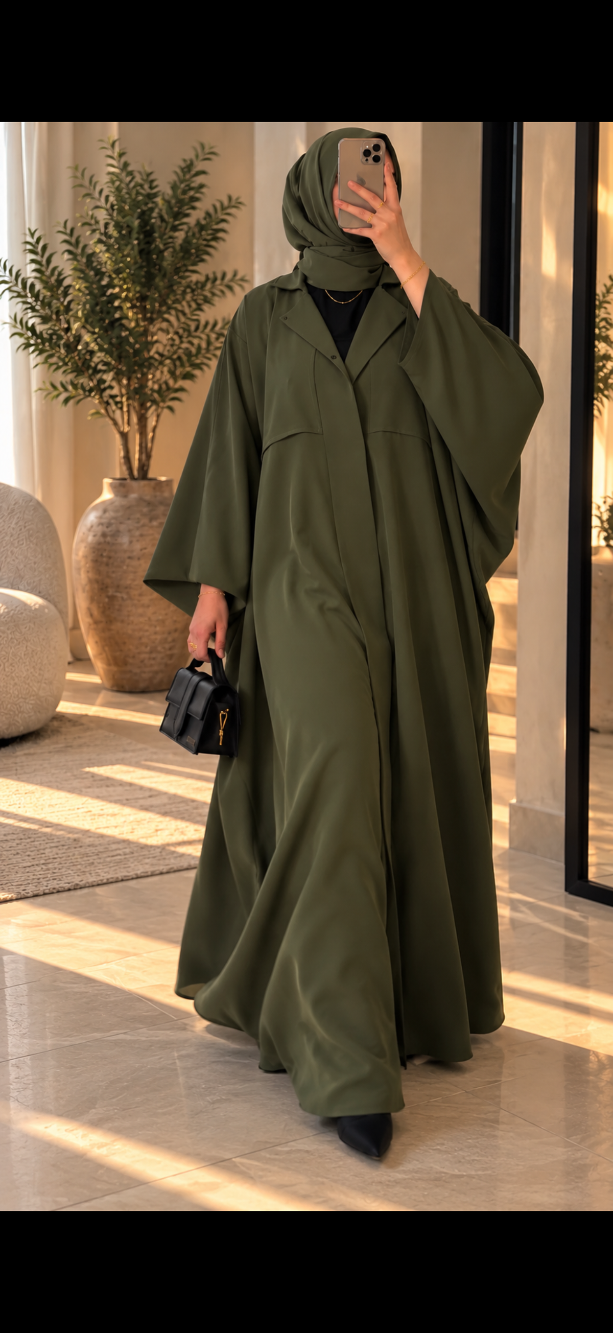 Abaya Trench Coat